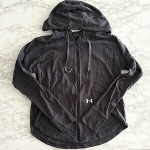 Under Armour Women's charcoal Zip up